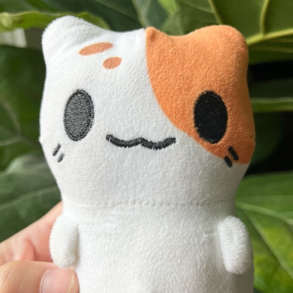 Kleptocats Orange White Kitty Cat w Flaw Read Notes Small Stuffed Animal Plush - Picture 6 of 6